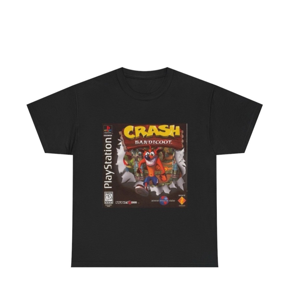 Crash Bandicoot Graphic PlayStation Tee